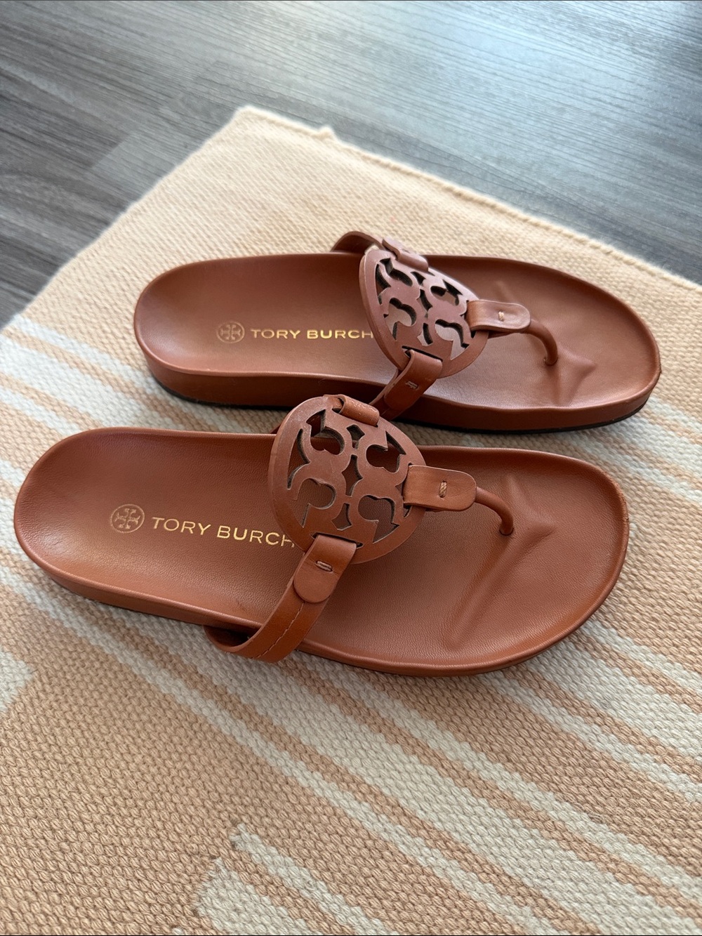 Tory Burch Women's Miller Cloud Sandals - Picture 4 of 5